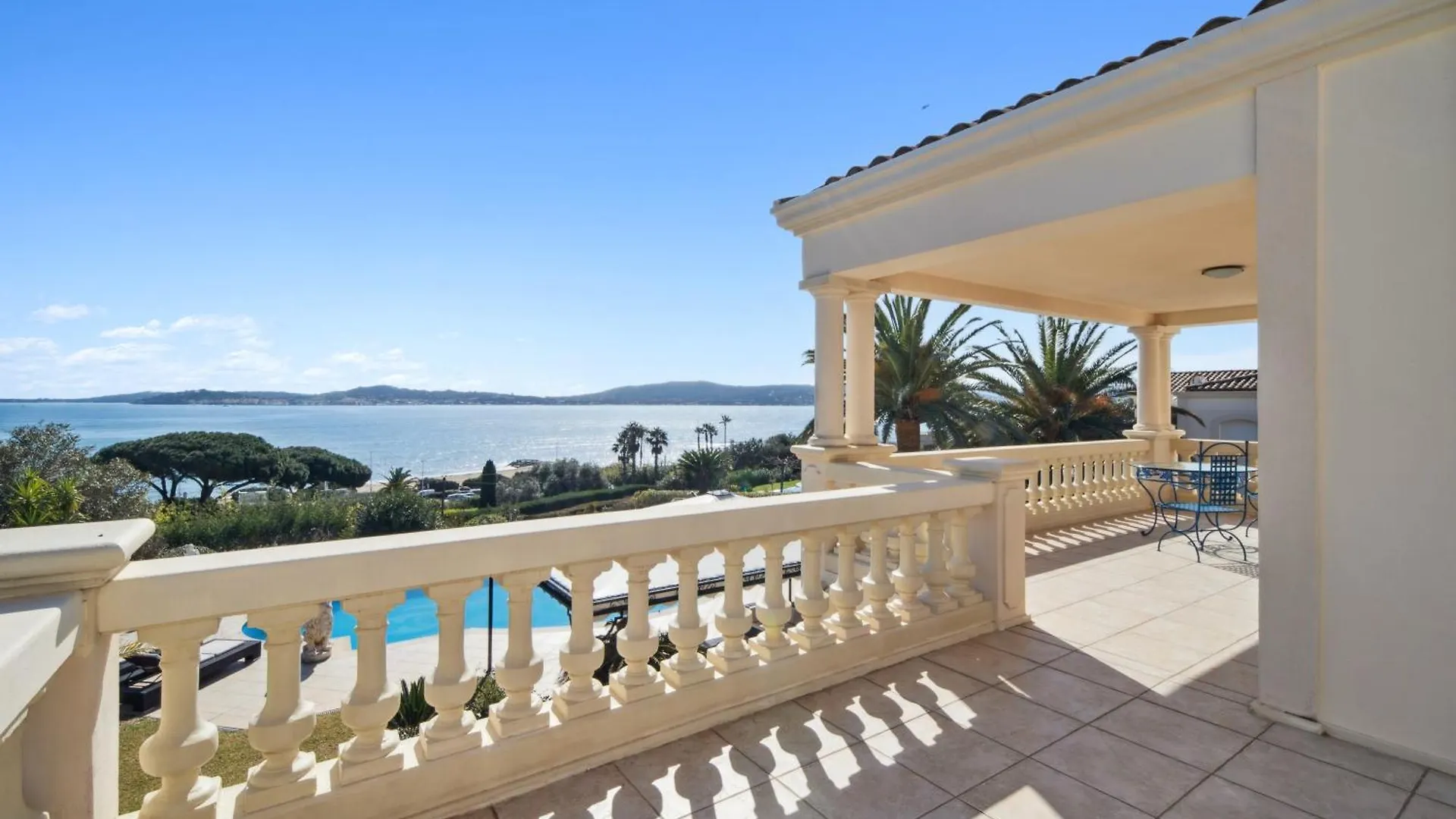 Villa Panorama D'Exception Piscine Chauffee Proche De La Mer Dans Un Domaine Privee Grimaud Frankrike
