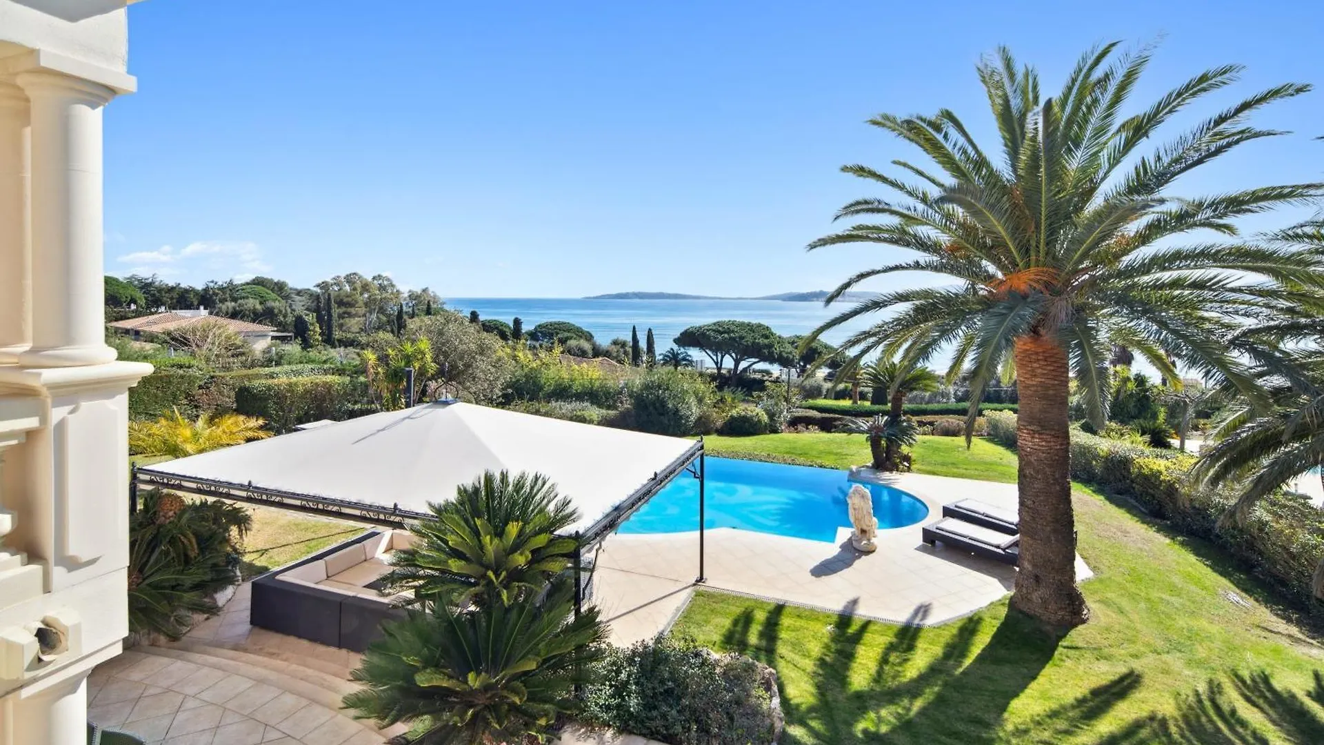 Villa Panorama D'Exception Piscine Chauffee Proche De La Mer Dans Un Domaine Privee Grimaud